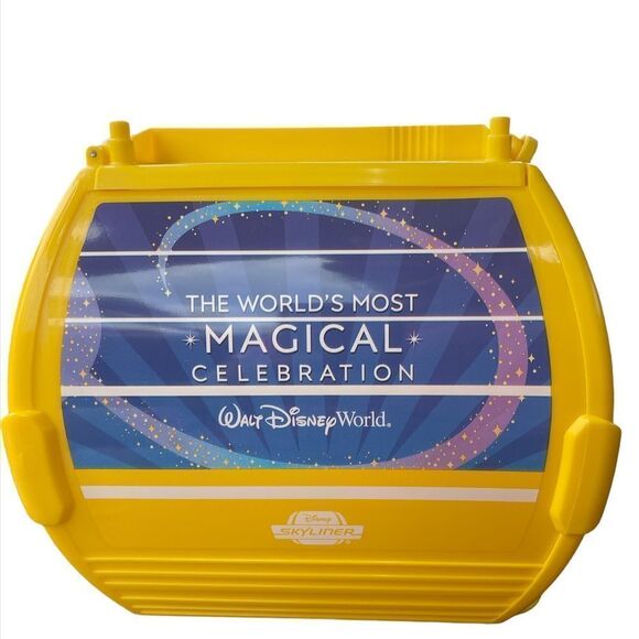 NEW Disney 50th Anniversary Skyliner Popcorn Holder - Picture 1 of 4